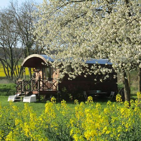Roulotte Panoramique Du Moulin Bed and Breakfast Châtillon-sur-Marne Εξωτερικό φωτογραφία