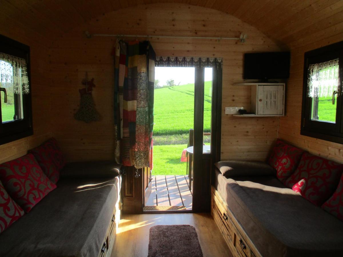 Roulotte Panoramique Du Moulin Bed and Breakfast Châtillon-sur-Marne Εξωτερικό φωτογραφία