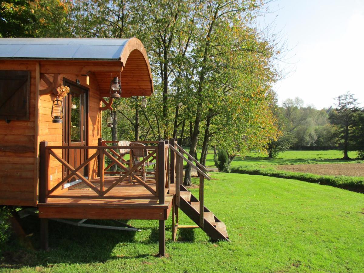 Roulotte Panoramique Du Moulin Bed and Breakfast Châtillon-sur-Marne Εξωτερικό φωτογραφία